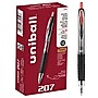 uniball 207 Retractable Gel Pens, Medium Point, 0.7mm, Red Ink, Dozen (33952)~#|#~ABA10687-C61A-4B29-8FE8975192B1C9E9_sc7