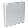 Universal 2" 3-Ring View Binders, D-Ring, White, 4/Pack (UNV20746PK)~#|#~3FB2D824-89DC-414B-8EFC3ACEDB16AF27_sc7