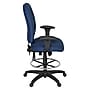 Regency Comfort Series Fabric Drafting Chair with Footrest and Lumbar Support, Navy Blue (125-DK-NV)~#|#~3FD0FF38-E099-43C3-B08D43B423CF4B23_sc7