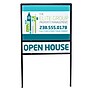 "Custom Printed" Full Color Yard Sign, 2-Sided Metal Composite, 24" x 18" with Rider Space & Angle-Iron Frame, 3MM~#|#~3FE3C3EA-6F35-4DF0-9ABED196CB064961_sc7