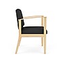 Lesro Amherst Wood Wide Fabric Guest Chair, Gray (AW1201.WNA-01OHGP)~#|#~3FF2548D-57E0-4776-A2D35DE4C9D56BA2_sc7