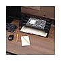 Universal Two-Tier Desk Tray, Side-Load, Legal-Size, Black, 2 3/4"H x 16 1/4"W x 9"D, 2/Pk~#|#~3FF3D973-471E-4EFD-8EB1C44B2B624ADD_sc7