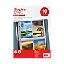 Staples Standard Weight Sheet Protectors, 3.5" x 5", Clear, Top‑Loading, Archival‑Safe – 10/Pack~#|#~3FFD809F-74F1-4354-A300C48556D9A410_sc7