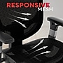 Staples Hyken Ergonomic Mesh Swivel Task Chair, Black (ST63137)~#|#~400A7D9B-BFCF-467C-950A61A150C8B0B7_sc7