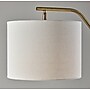 Simplee Adesso Milo 60" Antique Brass Floor Lamp with Off-White Drum Shade (SL9503-21)~#|#~40148530-B65F-45D2-B9D5F1822C59FE7B_sc7
