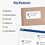 Avery TrueBlock Laser Shipping Labels, 2" x 4", Matte White, 2500 Labels/Box (5963)~#|#~4015B6D6-B562-45FB-B3FD9549CC1E9F09_sc7