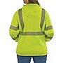 Ergodyne GloWear 8304W High Visibility Women’s Hooded Sweatshirt, ANSI Class R3, Lime, X-Large (23115)~#|#~401BBEE9-686C-40B2-92E610C4AF6DCE1C_sc7
