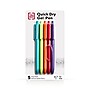 TRU RED™ Retractable Quick Dry Gel Pens, Medium Point, 0.7mm, Assorted, 5/Pack (TR54497)~#|#~402182F7-4F97-434C-A382CC390F37F5BD_sc7