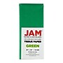 JAM Paper 20" x 26" Tissue Paper, Green, 20 Sheets/Pack (1152352A)~#|#~40265E76-CB02-4BD1-81C6022ABF5CA8C8_sc7