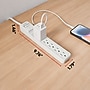 Staples TECH 6-Outlet Surge Protector, 8', 1800 Joules, White (ST62767)~#|#~402785B4-7519-4B2E-99A9F5EFDE68231E_sc7