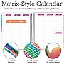 2027 Excello Brands 8.5" x 11" Weekly & Monthly Planner, Paperboard Cover, Rainbow Gold Marble (ORY27-FSH58-53)~#|#~4028450A-1DFA-4E15-90281B73AB402989_sc7