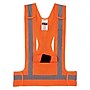 Ergodyne GloWear 8142BA High Visibility Safety Vest, ANSI Class O1, Orange, 4X/5X (27023)~#|#~402BB27E-92AB-46E0-8F6D3C05C9147DA7_sc7