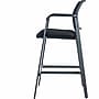 Lorell Contemporary Fabric Full Back Industrial/Shop Stool, Black/Gray (LLR30954)~#|#~40399C88-6991-4E7C-A5FCA01F6A510149_sc7