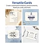 Avery Matte General Use Blank Cards, Ivory, 20/Pack (95348)~#|#~403B1FC5-8491-4A06-B5AE50206FE61D32_sc7