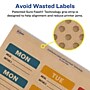 Avery Laser/Inkjet Multipurpose Labels, 2.25" x ", Kraft Brown, 450/Pack (94216)~#|#~4050467B-DDD8-4325-99353DB34C322F56_sc7