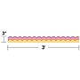 Carson Dellosa Happily Ever Elementary Retro Remix Warm Waves Scalloped Border 3" x 3', 13 Strips/Pack (108541)~#|#~407C8961-743F-43BF-93C0A5571625F0D8_sc7