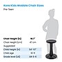 Kore Design Plastic/Poly Kids Wobble Stool, Black (KD-598)~#|#~4084C184-9E07-4D21-8B2713D56CEB5C03_sc7