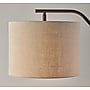 Simplee Adesso Milo 60" Black Floor Lamp with Light Brown Drum Shade (SL9503-01)~#|#~409B6BE4-AFBD-4F34-868B655030C6DD5F_sc7