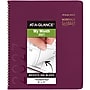 2027 AT-A-GLANCE Contemporary 9" x 11" Monthly Planner, Faux Leather Cover, Purple (70-250X-14-27)~#|#~409D36FC-366C-433B-BCD334DA01A62D8E_sc7
