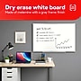 TRU RED Melamine Whiteboard | Dry Erase Board for Wall, White Board with Gray Aluminum Frame, 3 ft x 2 ft~#|#~40AA07A4-4A89-4CCD-B7383BC2C476E522_sc7