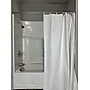 Gary Manufacturing  & Anti-Ligature 70" x 72" Vinyl Shower Curtains, Self Attaching Loops, White, 12/Case (STPSTDVL)~#|#~40BC7D60-8B8A-44D3-B8960416E9BE696A_sc7