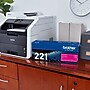 Brother TN-221 Magenta Standard Yield Toner Cartridge   (TN221M)~#|#~40CBDE10-3D6B-4644-BA28DB98EC8C4C7B_sc7
