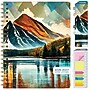 2026-2027 Excello Brands 8.5" x 11" Academic Weekly & Monthly Planner, Paperboard Cover, Lake View (FSHN-AY26-8511-82)~#|#~40CF114B-C597-4A18-853299E1957415DD_sc7