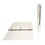 Universal Economy Heavy Duty 1 1/2" 3-Ring View Binders, White (UNV20972)~#|#~40D00FB9-2F3B-4260-AAF83BEADD231EEF_sc7