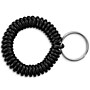 Staples Key Ring Wrist Coil, Black, 5/Pack (22156)~#|#~40DC6D97-62A9-4701-95D2E47AAED5B8C4_sc7