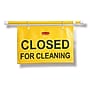 Rubbermaid "Closed for Cleaning" Safety Hanging Sign~#|#~40E9239D-31DD-4043-858E72886446C326_sc7