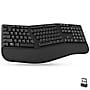 Delton KB200 Wireless Ergonomic Split Keyboard with Cushioned Wrist Rest, USB-A, Black (DKBERG24G8-WB) ~#|#~40EF897B-95EF-42A4-AFF740114D64E268_sc7
