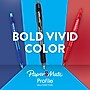Paper Mate Profile Retractable Ballpoint Pen, Medium Point, 1.0mm, Black Ink, Dozen (2095470)~#|#~40FDB724-09CB-4064-B43EBF215850F130_sc7