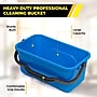 Gritt Commercial Plastic Squeegee Bucket, 3-Gallon, Blue (GRI183)~#|#~4101CE2F-B4EB-4FA4-BA65A35653240509_sc7