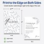 Avery Rectangle Single Rounded Corner Integrated Cards, Matte White, 30/Pack (19479398891)~#|#~410D80B8-DFFC-48C3-A04D1C6C0426D353_sc7