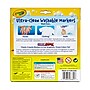 Crayola Ultra-Clean Washable Markers, Broad Tip, Assorted Colors, 10/Pack (58-7855)~#|#~410DD020-D042-4FBE-973D0984D1897DC6_sc7