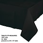 Creative Converting Touch of Color 108 in. x 54 in. Paper Table Covers, Black, 6/Pack (710126)~#|#~411F2F7F-83D6-4FB5-B08CBC20233215A6_sc7
