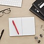 Staples Small Composition Notebook, 5" x 7", College Ruled, 80 Sheets, Pink (ST24491)~#|#~414A8B49-A4B8-4153-983529B1B941673C_sc7
