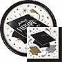 Creative Converting Glowing Grad Paper Plates and Napkins Kit, Serves 16 (DTC9208E2G)~#|#~41576E14-B66F-4CB3-A68E3B74E4998824_sc7