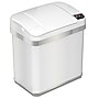 iTouchless Automatic Touchless Sensor Indoor Trash Can, 2.5 Gallon, White (MT02SW)~#|#~41605778-883C-46FA-A1943DA4B595E24B_sc7