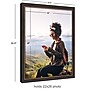 Amanti Art 22" x 28" Wood Picture Frame, Ashton Black (A42677344927)~#|#~41699BBC-4A99-4035-BBAAEA8D86D2D50B_sc7