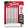 Sharpie S-Gel Retractable Gel Pen, Medium Point, 0.7mm, Black Ink, 8/Pack (2169762)~#|#~4198BE4D-1ECC-4CB6-B705D7D708C3CD7F_sc7