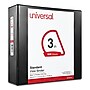Universal Economy 3" 3-Ring View Binders, D-Ring, Black (UNV20747)~#|#~41A9FA92-F758-4D0B-BD54573309428831_sc7
