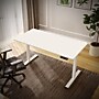 FlexiSpot ET262 55"W Electric Rectangular Adjustable Standing Desk, White (4SPL-S09010076)~#|#~41ADF870-CC32-4628-8437C389DA309432_sc7