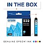 Epson 232 Cyan Standard Yield Ink Cartridge (T232220-S)~#|#~41AE3450-3C1E-42AF-8D6A7DCAEDC2D17A_sc7