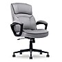 Serta Comfort Classic Ergonomic Velvet Fabric Swivel Executive Chair, Gray (CCHR10005A)~#|#~41B8FAF5-0321-4447-AEF2B894EE872C9F_sc7