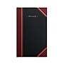 Staples Record Book, 7.25" x 11.75", Black/Burgundy (ST26513)~#|#~41C4E6DA-E5A7-409D-AF90298C7635D326_sc7