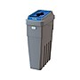 CleanRiver LeanStream Plastic Single-Stream Recycling Station, 23 Gallon, Gray (LS1-005)~#|#~41D5CFBB-77D9-47CE-8236922BD0A4EB70_sc7