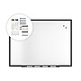 TRU RED™ Magnetic Steel Dry Erase Board, Black Frame, 4' x 3' (TR61181)~#|#~41DA4148-C0D7-4F2B-8F94806082DA715D_sc7