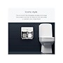 Kimberly-Clark Professional ICON Coreless 4-Roll Toilet Paper Dispenser, White Mosaic (58713)~#|#~41FE3863-7BF3-4382-AB6BE45B02E7B710_sc7