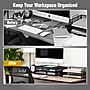 Mind Reader Two-Tier Monitor Stand Laptop Riser, Up to 30 lbs., Black (2TDMESHY-BLK)~#|#~42003BFE-A3DC-4930-8E0FA357DD312B0D_sc7